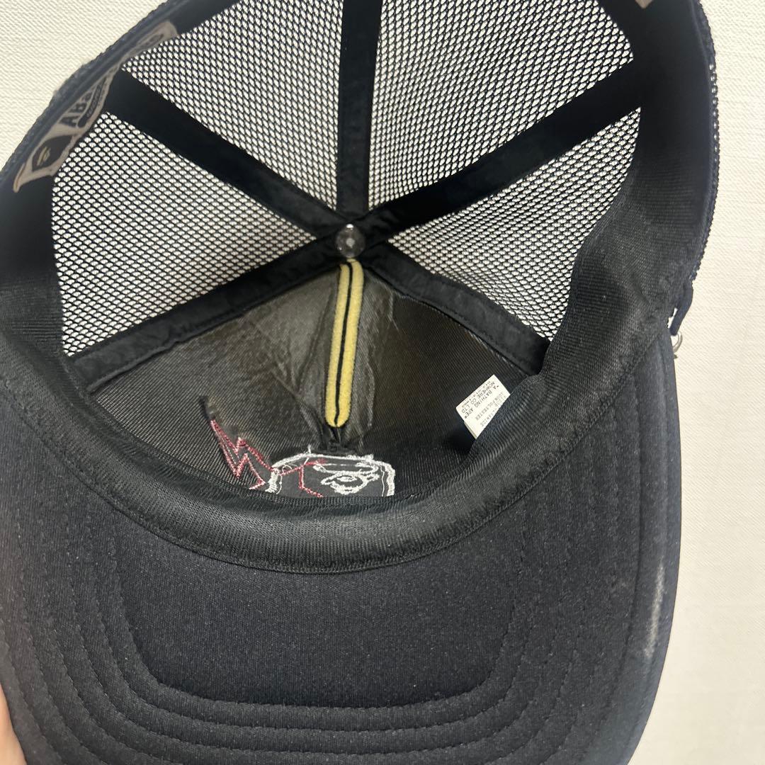 BAPE ブラック トラッカーハット