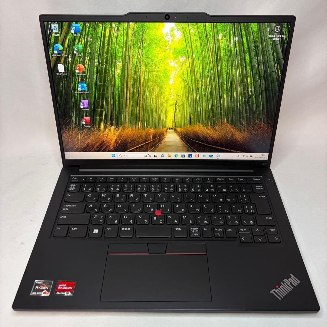 極美品 ThinkPad E14 Gen5 Ryzen7 16GB 512GB