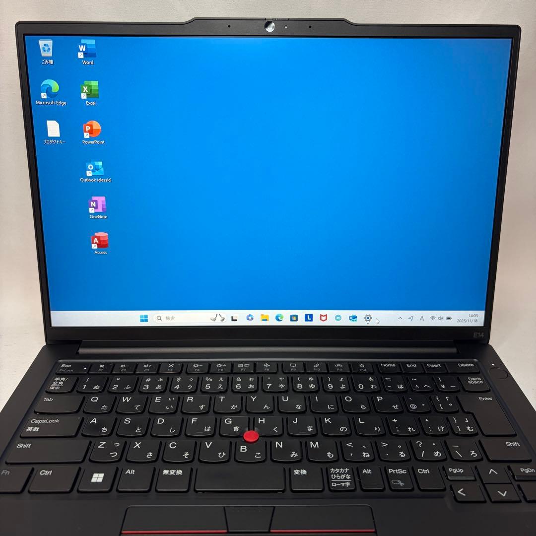 極美品 ThinkPad E14 Gen5 Ryzen7 16GB 512GB
