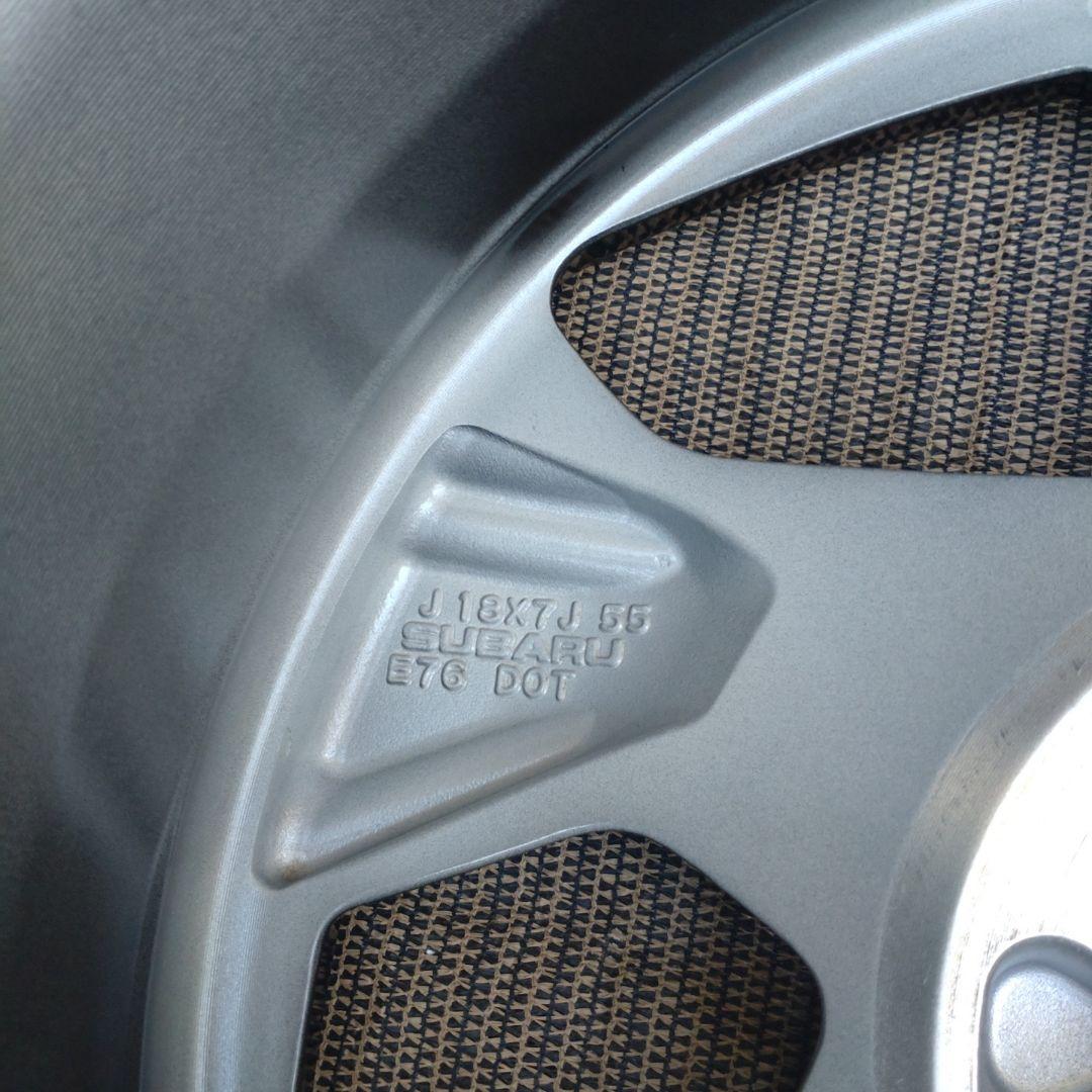 スバル　クロストレック 18インチ ホイール 5スポーク
