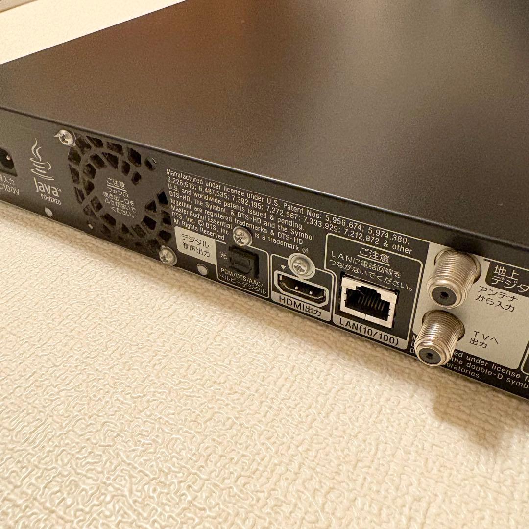 【動作確認済み】SONY ブルーレイ/DVDレコーダー BDZ-AT750W