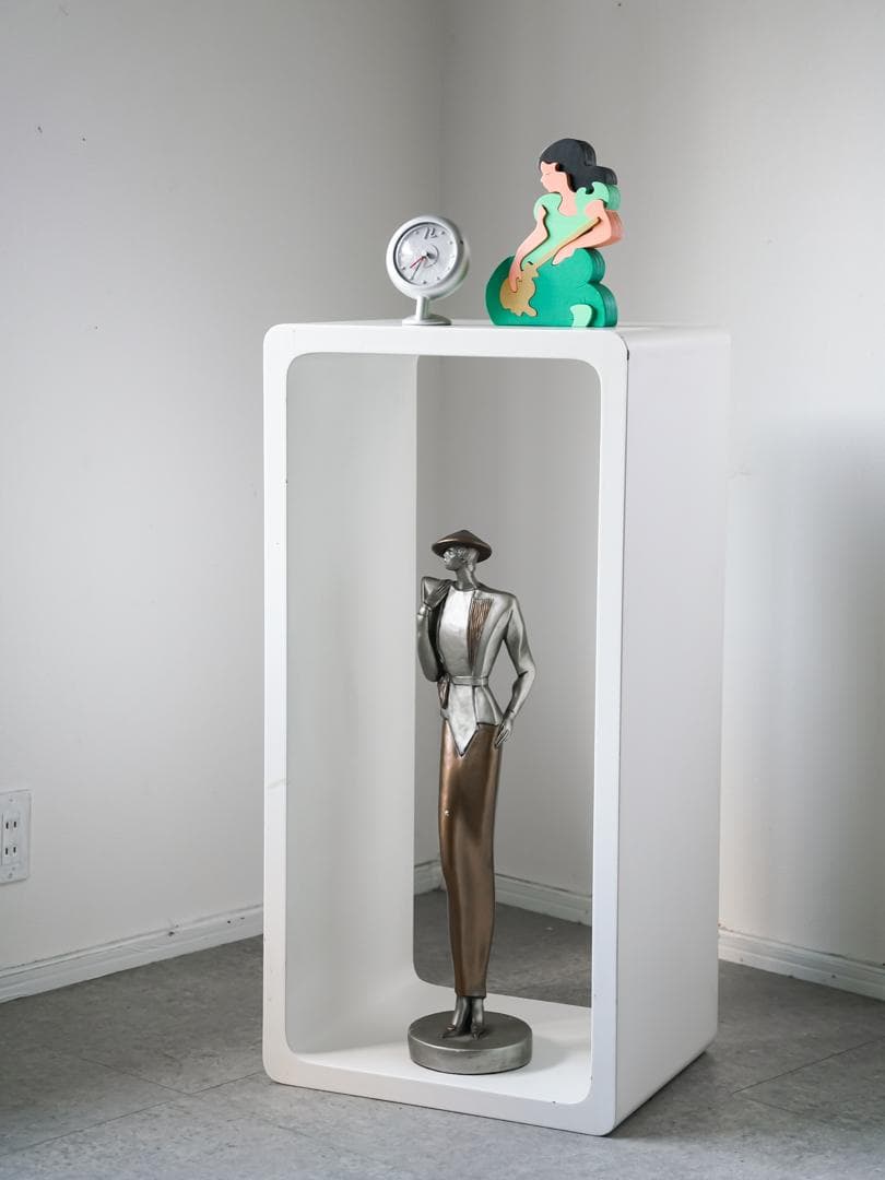 ヴィンテージ シェルフ/テーブル ボード 什器 スペースエイジ モダン