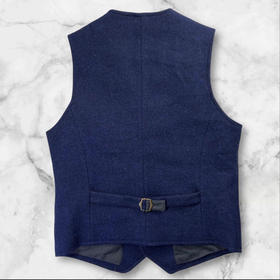 極美品 Collective×Harris Tweed ツイードジレ ベスト L