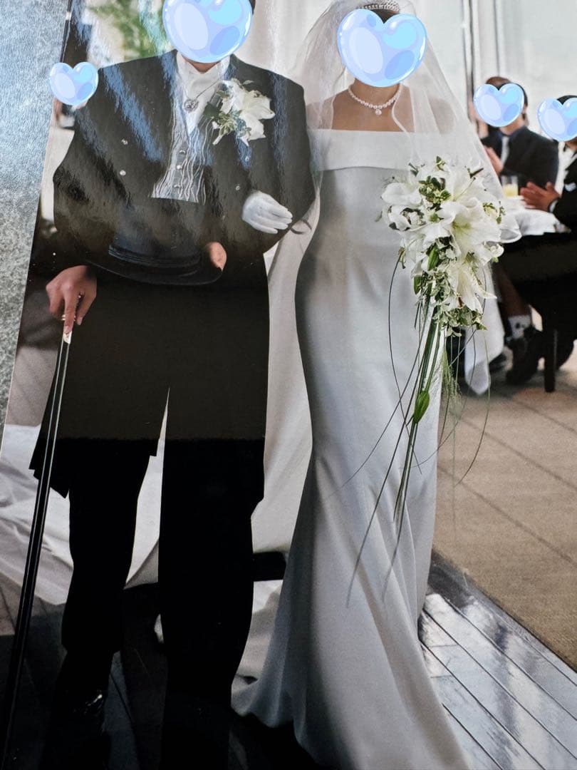 ウェディングドレス 桂由美　結婚式　ゆみライン　マーメイドドレス　パーティ　衣装