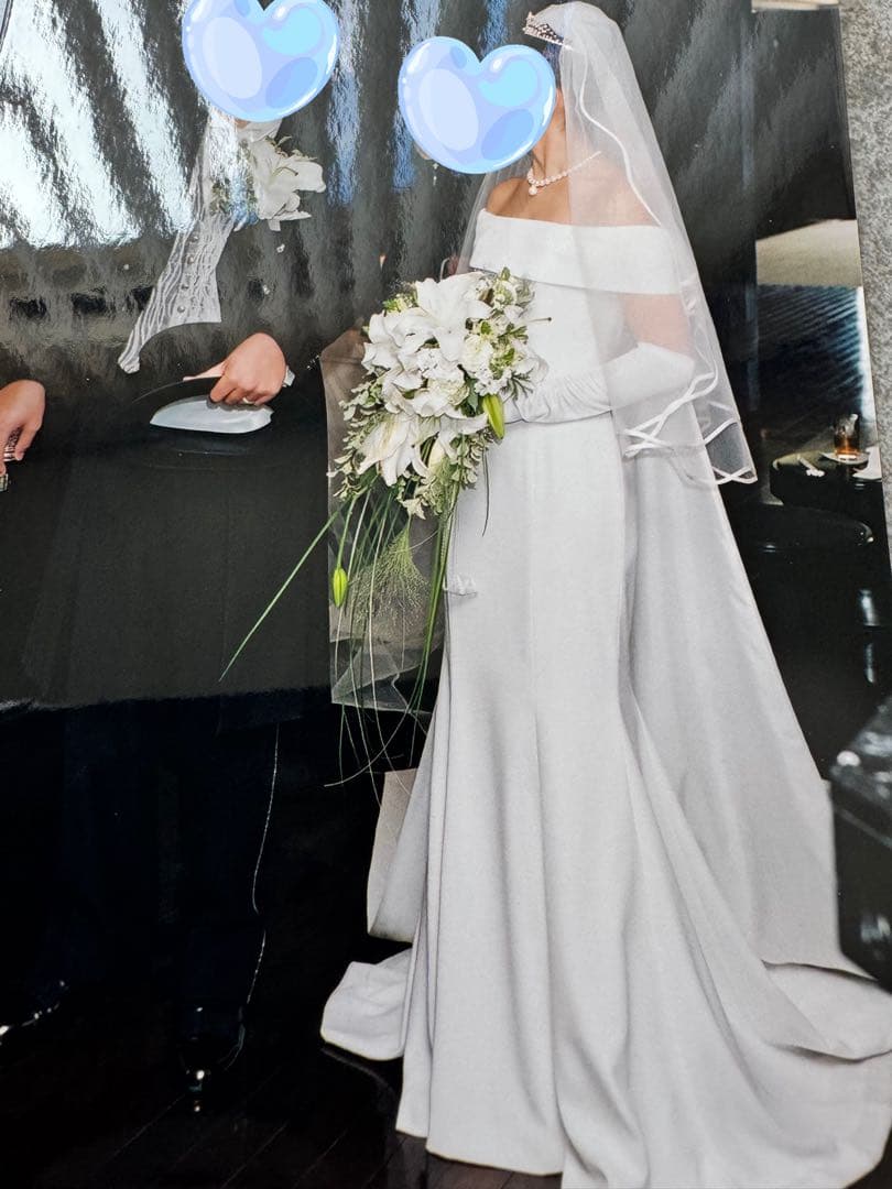 ウェディングドレス 桂由美　結婚式　ゆみライン　マーメイドドレス　パーティ　衣装