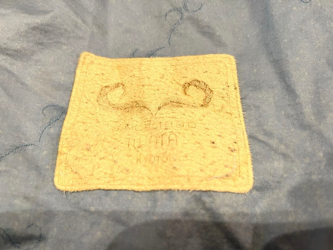 羽毛布団の老舗 IWATA製 ダブル 側生地 綿100 日本製