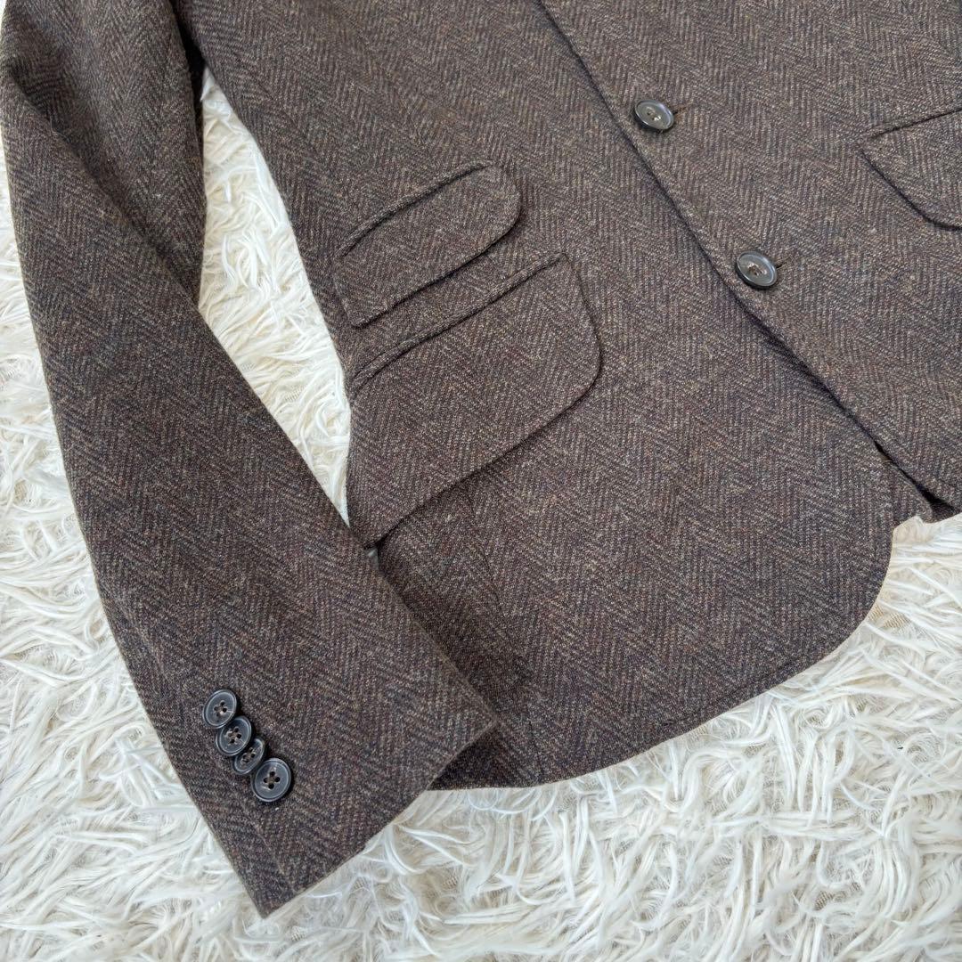 未使用級　POLO RALPH LAUREN ヘリンボーン　テーラードジャケット