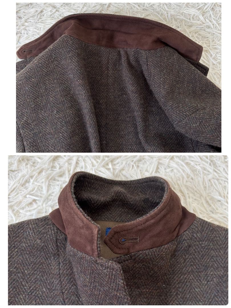 未使用級　POLO RALPH LAUREN ヘリンボーン　テーラードジャケット