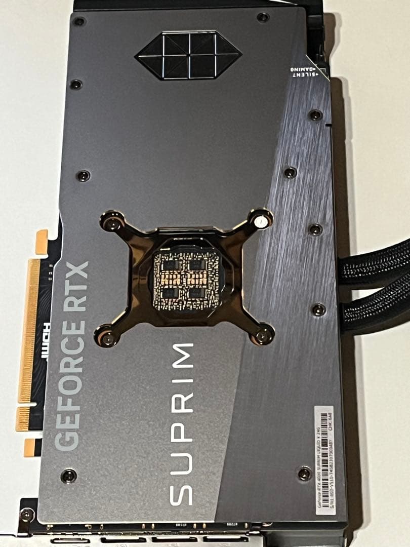 グラフィックボード・グラボ・ビデオカード MSI GeForce RTX 4090 SUPRIM LIQUID X 24G
