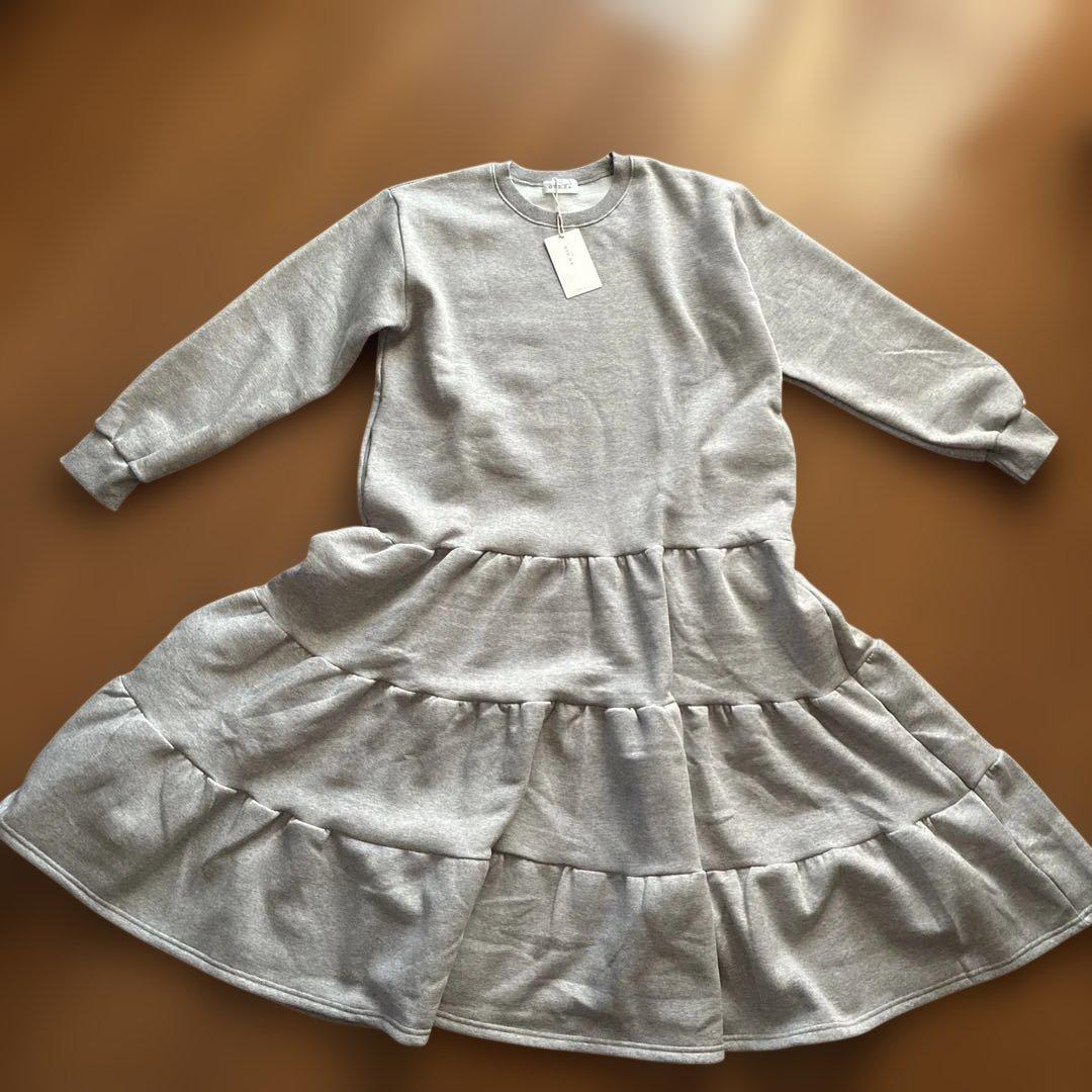 OTO.HAの裏起毛のワンピース