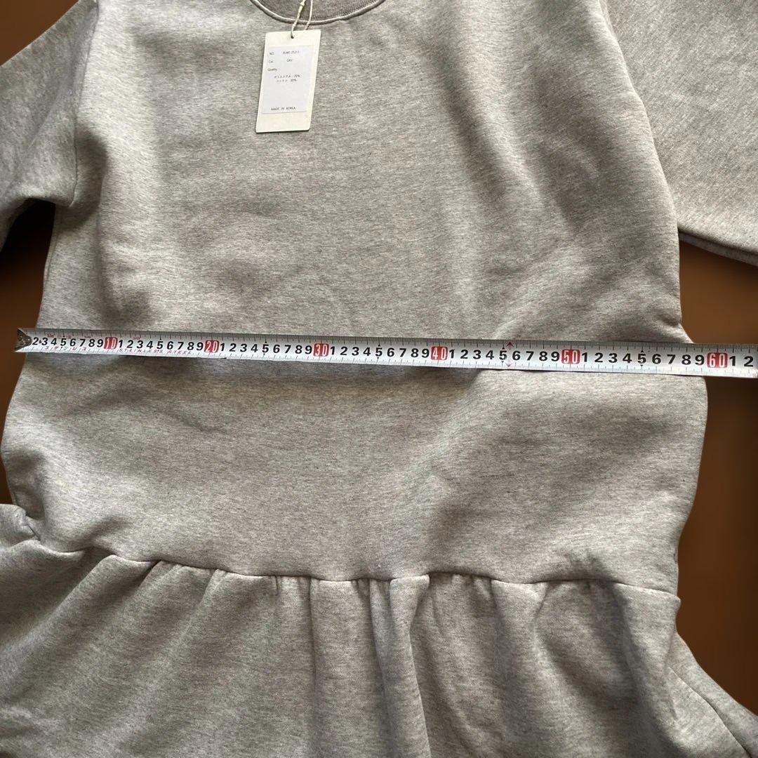 OTO.HAの裏起毛のワンピース