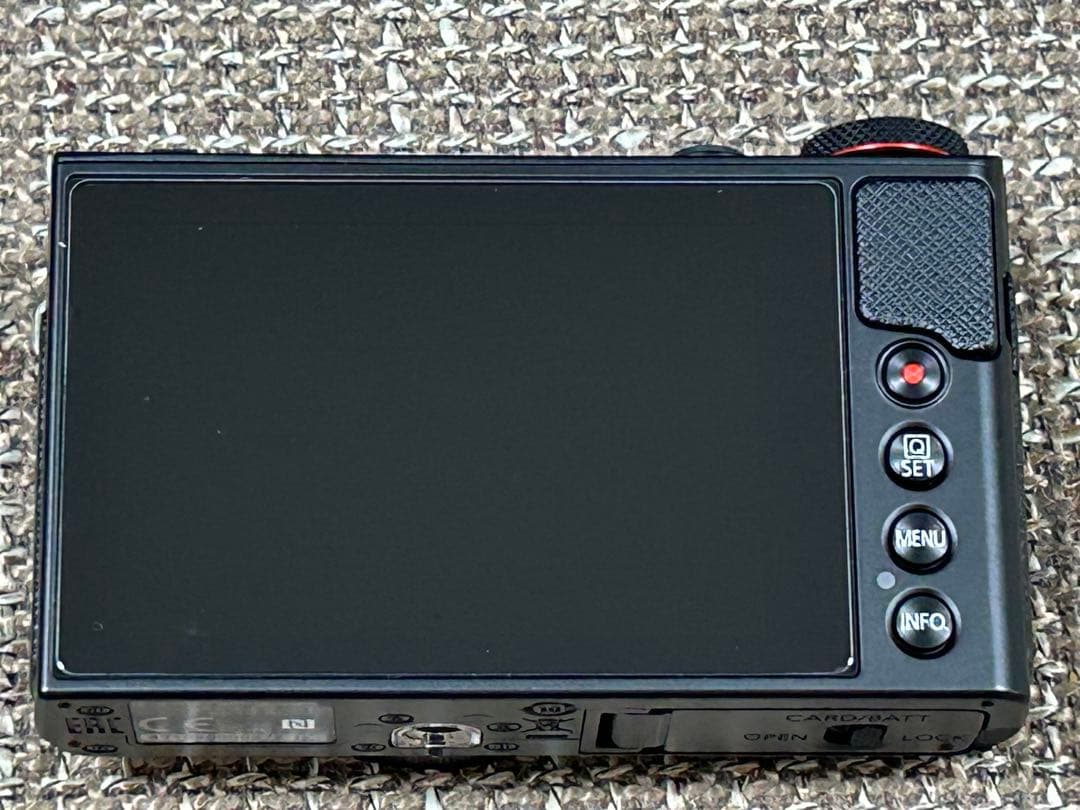 【超美品】Canon PowerShotG9X Mark2 ブラック