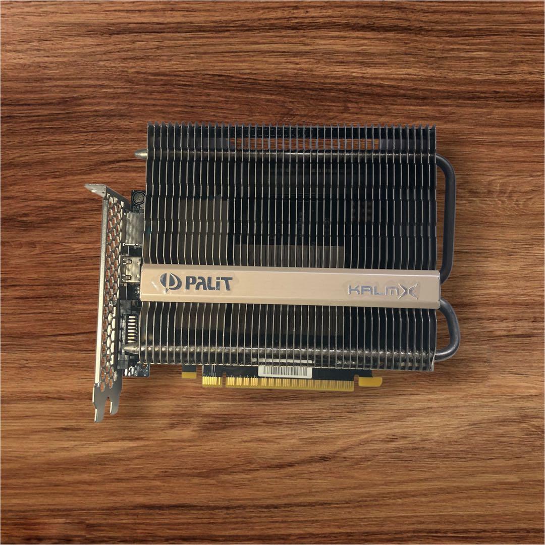 【動作確認済・希少ファンレス】GTX 1050Ti KalmX 箱付 美品