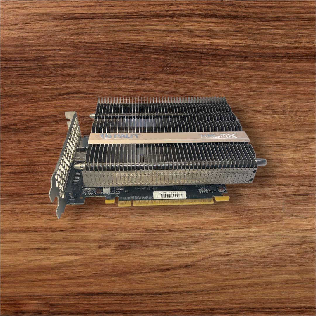 【動作確認済・希少ファンレス】GTX 1050Ti KalmX 箱付 美品