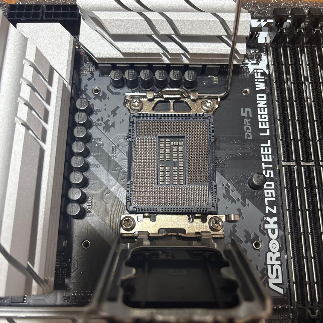 ASRock Z790 STEEL LEGEND WIFI 水冷ブロック付き