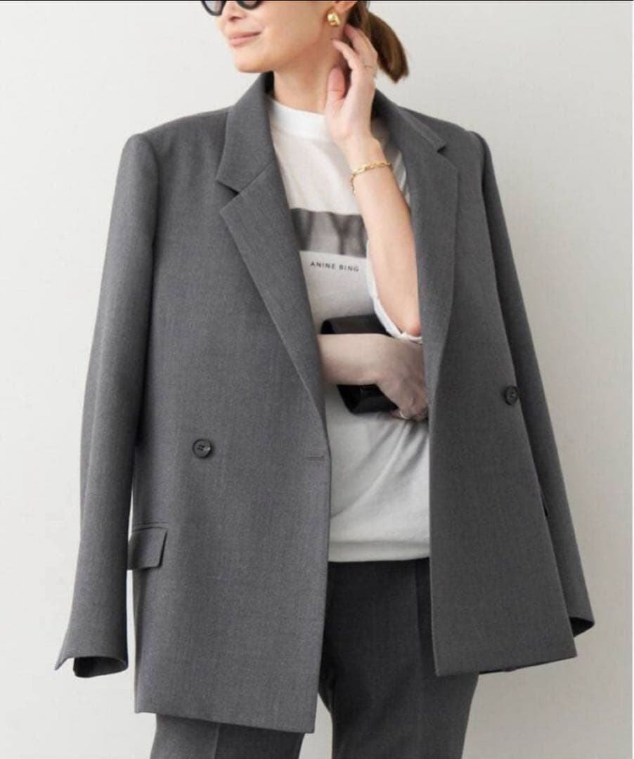 【新品】Deuxieme Classe/Wクロス Essential ジャケット