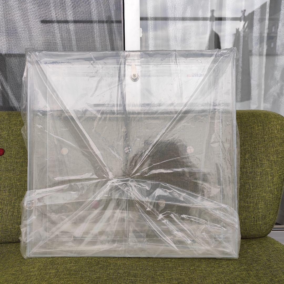 アクリルロックディスプレイケース 鍵付き ジュエリートレイ用 蓋つき