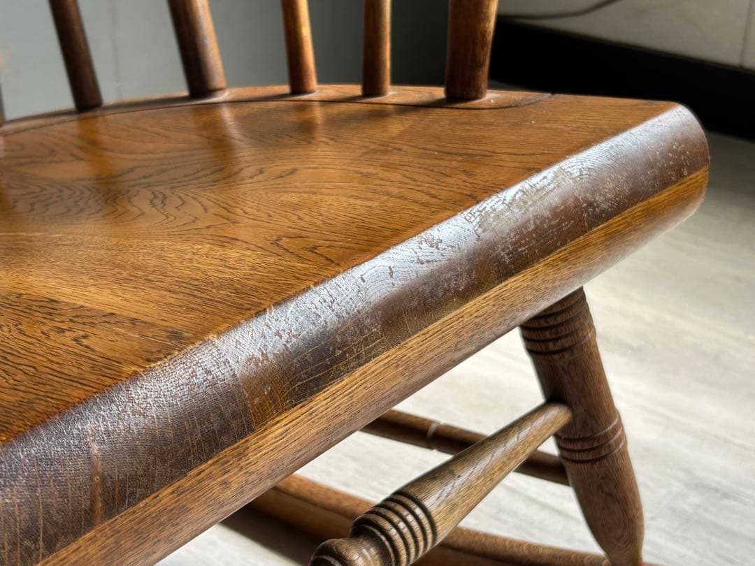 レトロ　飛騨産業　キツツキマーク　ロッキングチェア　ヴィンテージ　ゆり椅子　SZ