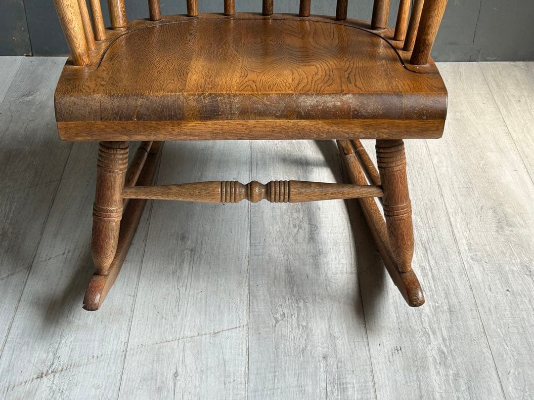 レトロ　飛騨産業　キツツキマーク　ロッキングチェア　ヴィンテージ　ゆり椅子　SZ