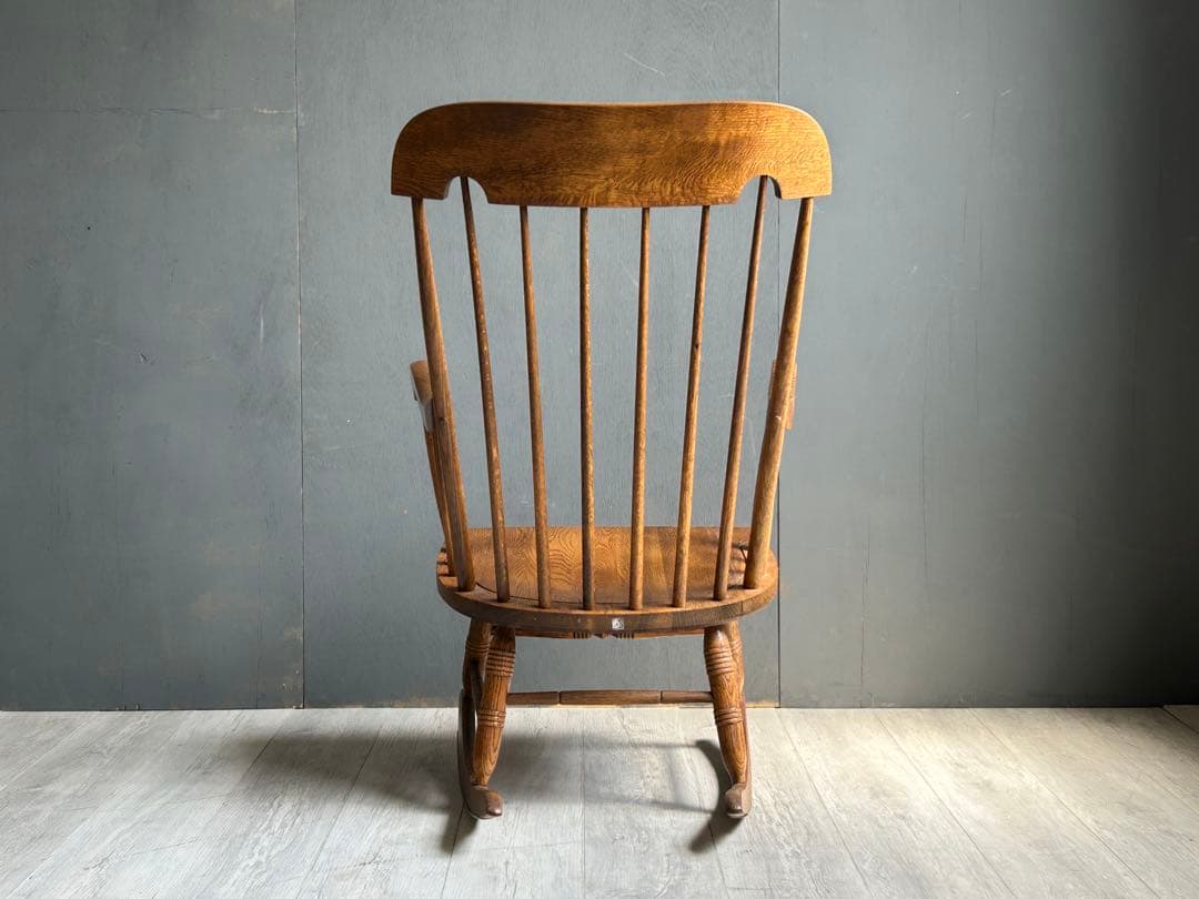 レトロ　飛騨産業　キツツキマーク　ロッキングチェア　ヴィンテージ　ゆり椅子　SZ