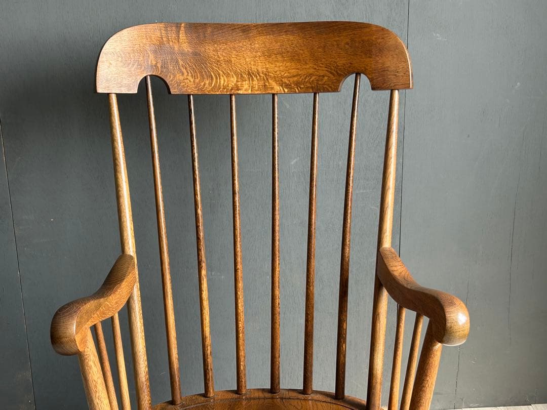 レトロ　飛騨産業　キツツキマーク　ロッキングチェア　ヴィンテージ　ゆり椅子　SZ