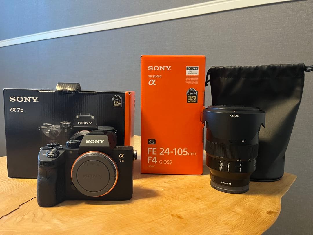 SONY α7 III FE24-105mm F4 Gレンズ付き