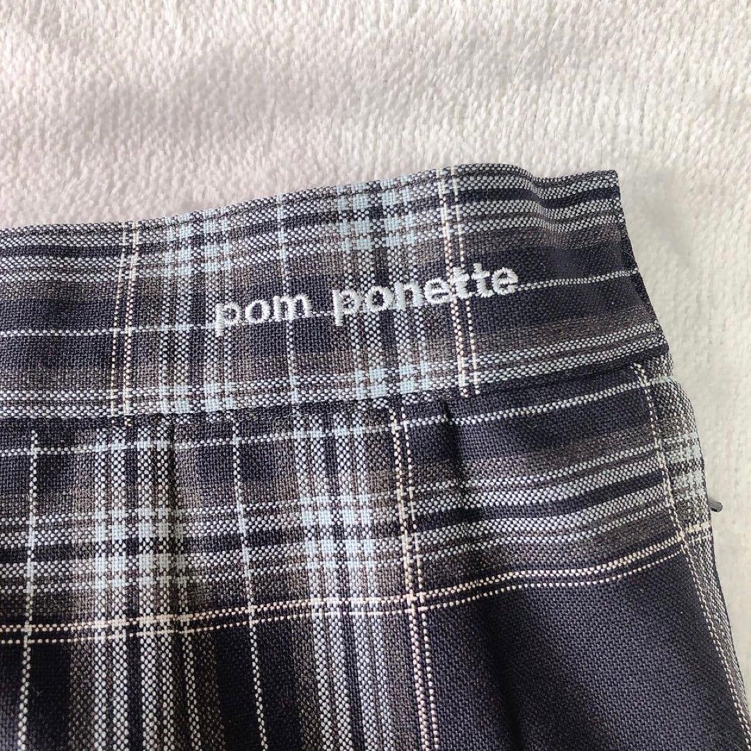 pom ponette 卒服 4点セット ブレザー スカート ワッペン 160