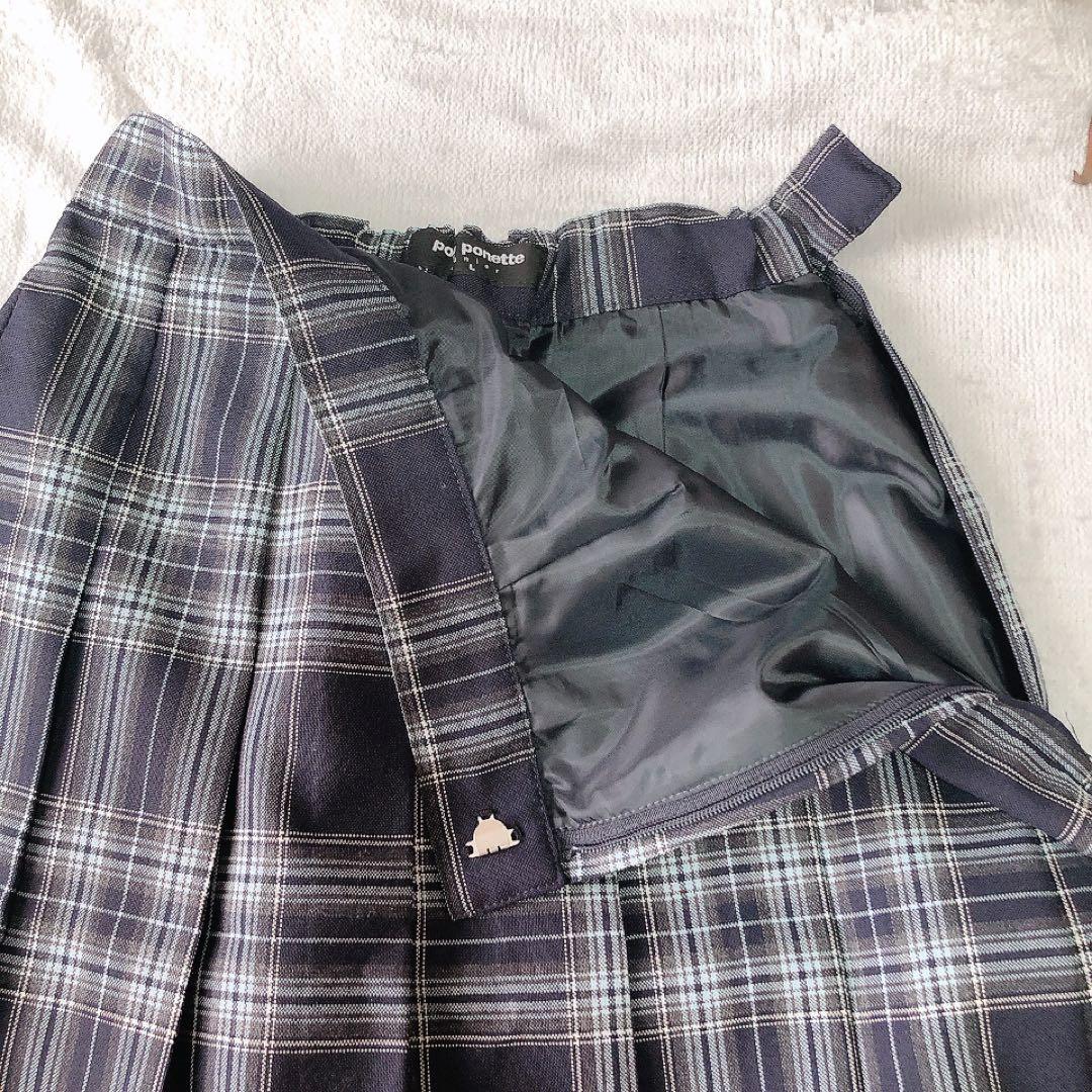 pom ponette 卒服 4点セット ブレザー スカート ワッペン 160