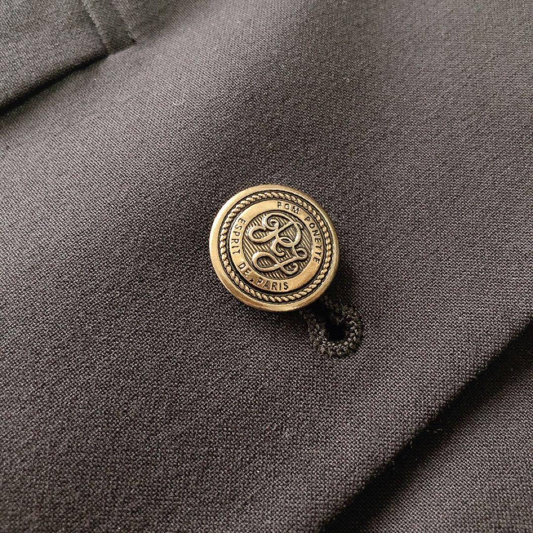 pom ponette 卒服 4点セット ブレザー スカート ワッペン 160