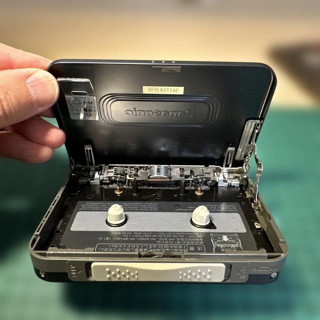 【極美DE修復品】Panasonic カセットプレーヤー RQ-SX30