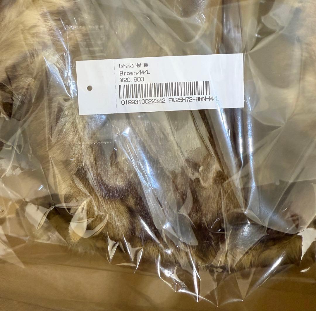 帽子 M/L Supreme Ushanka Hat (25FW) Brown