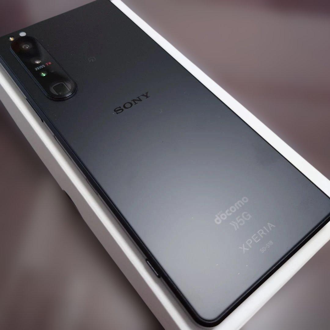 SIMフリー SONY Xperia 1 III ドコモ SO-51B ブラック