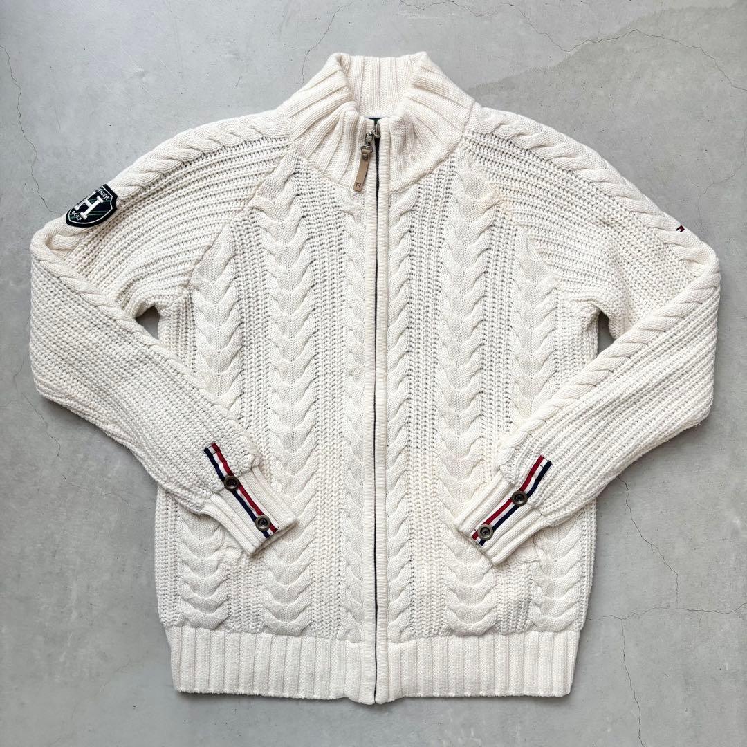   GOLF 蓄熱裏地 ジップアップニットブルゾン S