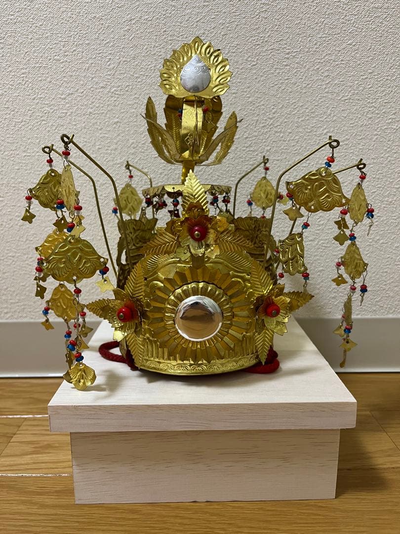 巫女　コスプレ　小道具　装束　天冠　冠　神具巫女舞　能面　日本舞踊　神楽　歌舞伎