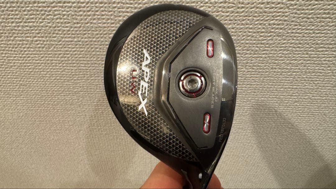 APEX UW 19 ベンタス TR ブルー 7S ヘッドカバー付