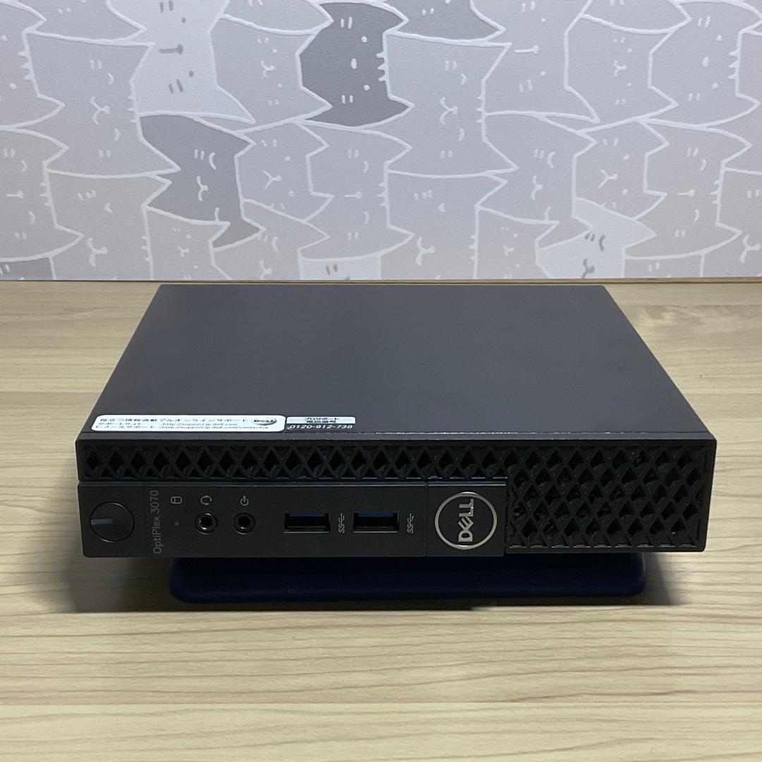 DELL・ミニPC＞第九世代CPU/デュアルディスクSSD＋HDD/オフィス付き