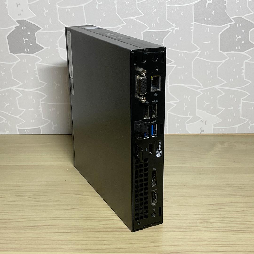 DELL・ミニPC＞第九世代CPU/デュアルディスクSSD＋HDD/オフィス付き