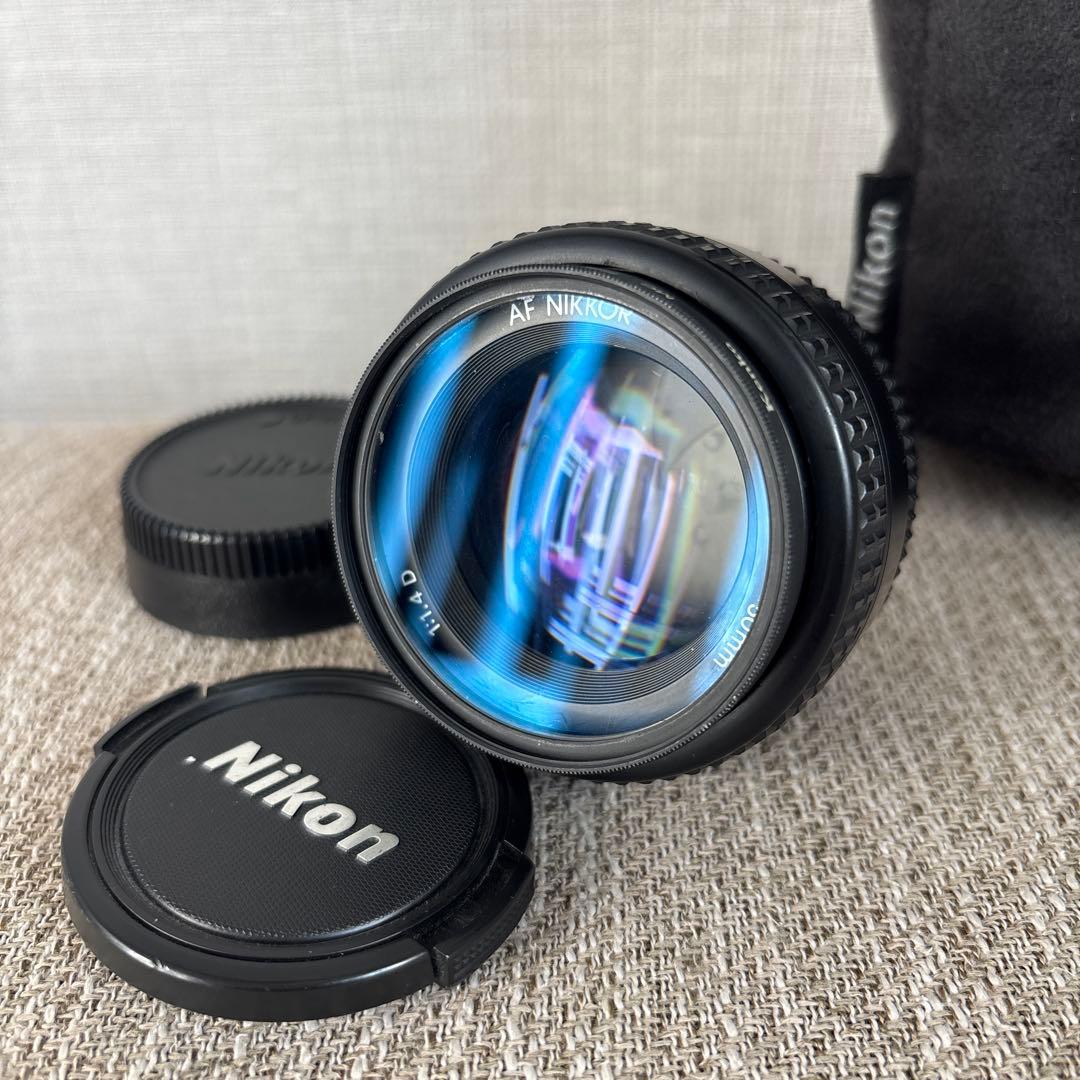 単焦点レンズ　Nikon 50mm f1.4