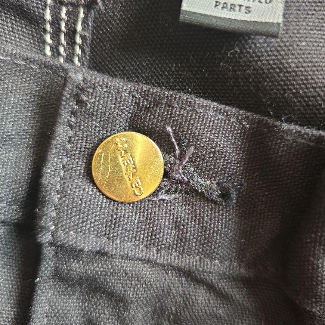 k*c様 Carhartt　ダブルニー　ブラック　W38 L28 ペインターパン