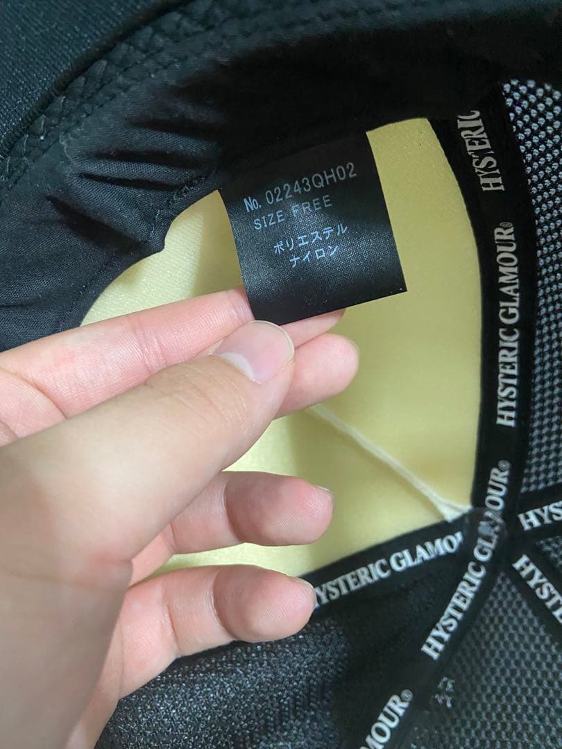 HYSTERIC GLAMOUR キャップ ヒステリックグラマー　メッシュ