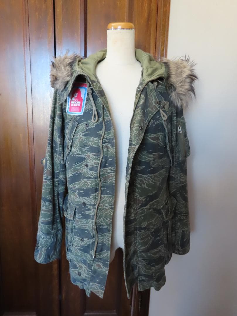 HYSTERIC GLAMOUR ヒテリックグラマー 迷彩柄ジャケット/FREE