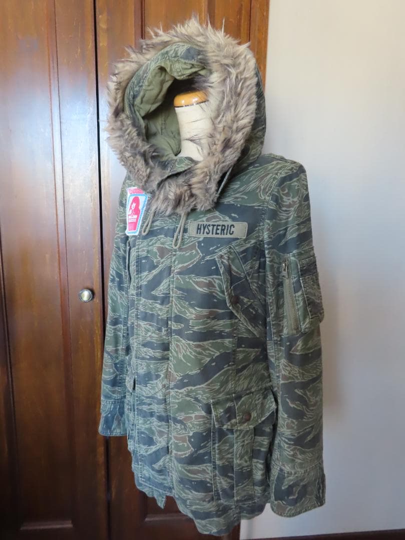 HYSTERIC GLAMOUR ヒテリックグラマー 迷彩柄ジャケット/FREE