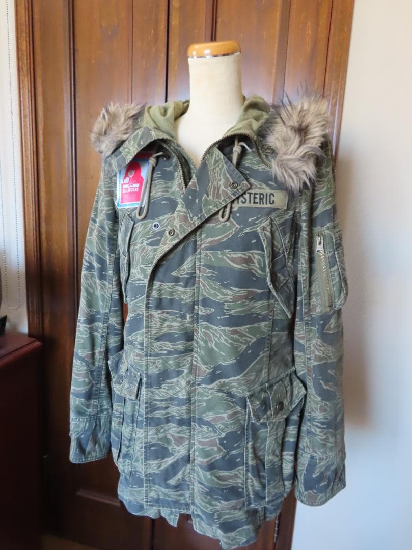 HYSTERIC GLAMOUR ヒテリックグラマー 迷彩柄ジャケット/FREE