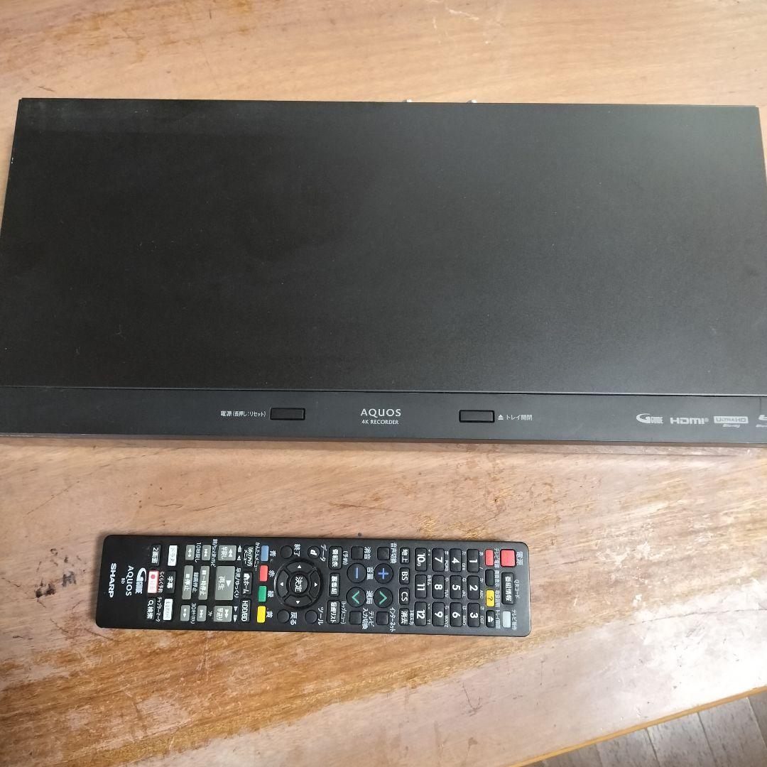 SHARP　AQUOS 4Kレコーダー 4B-C10EW3　シャープ 動作良好