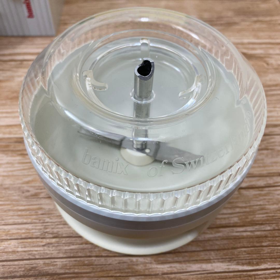 (美品) バーミックス bamix ブレンダー ホワイト　M200