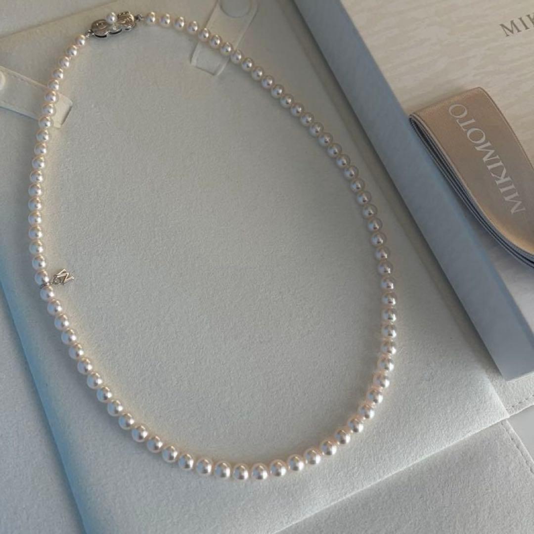 MIKIMOTO ベビーパールネックレス　5.0〜5.5mm