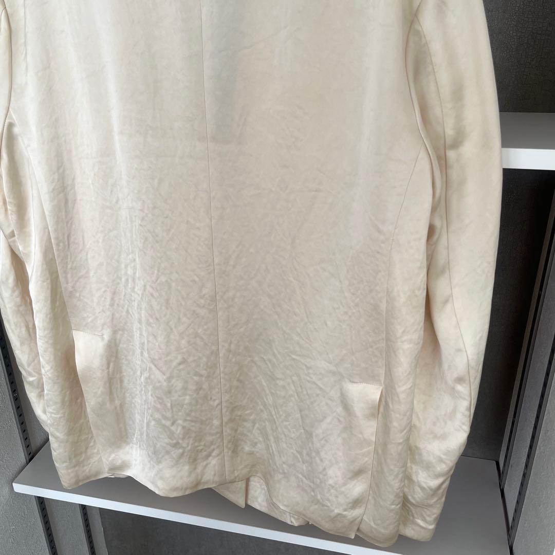 TODAYFUL サテンオーバージャケット　エクリュ　長袖　テーラード　38美品