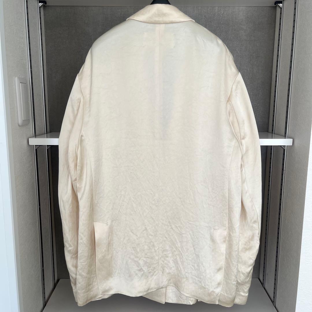 TODAYFUL サテンオーバージャケット　エクリュ　長袖　テーラード　38美品