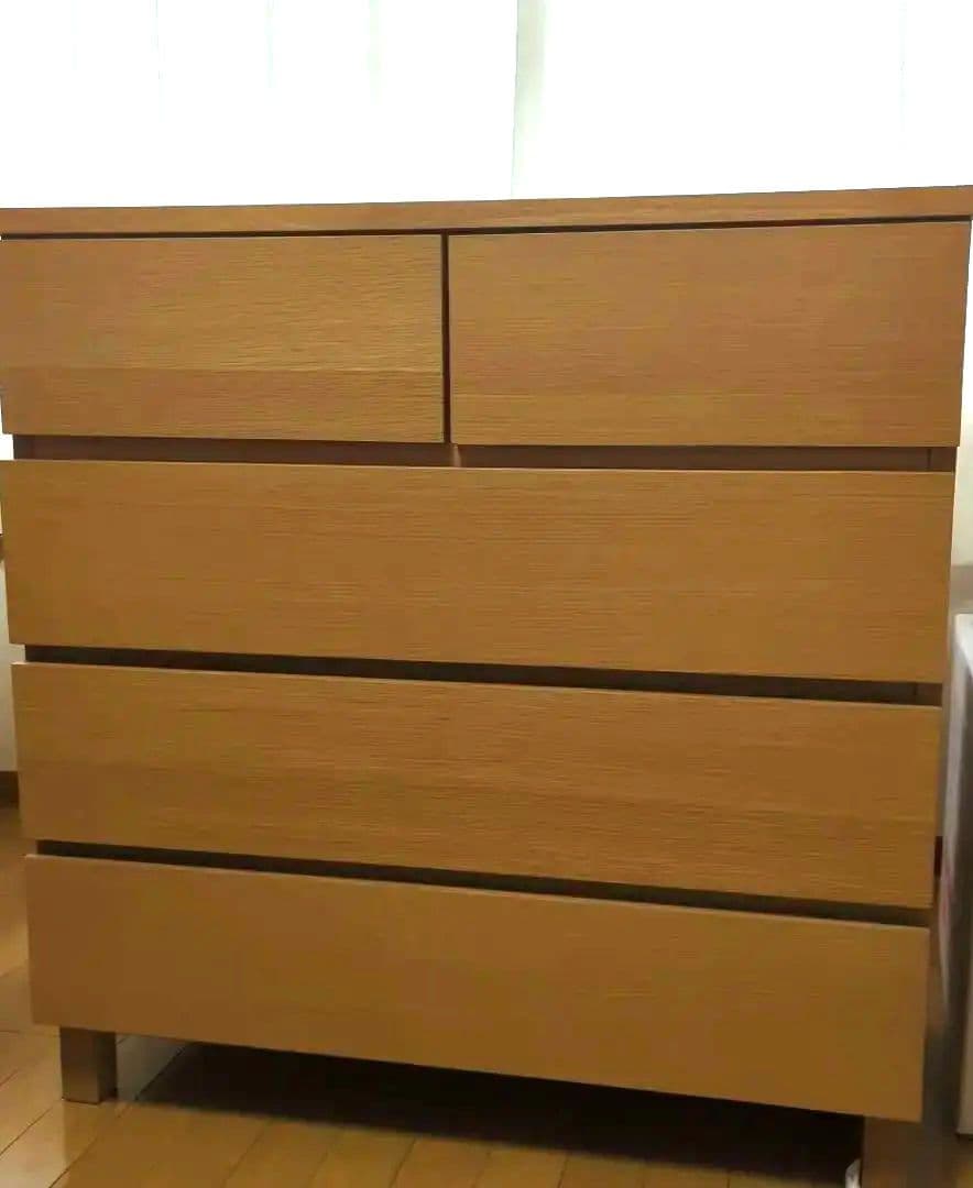 無印良品廃盤4段チェスト(梱包発送頼める便５月7日11時）