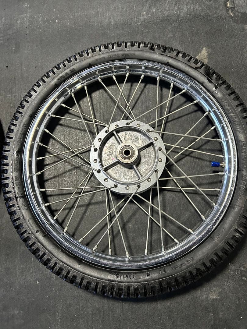 スーパーカブ110 JA07 前後ホイールセット　デカドラム　17インチ